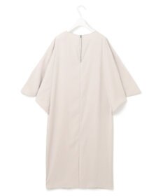 ICB L 【UVケア・接触冷感・速乾・防シワ・洗える】FluidBackSatinドルマンスリーブワンピース