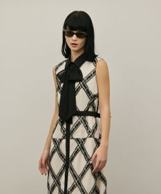 GRACE CONTINENTAL チュールレースワンピース