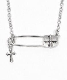 WEGO Lスセーフティピンモチーフネックレス