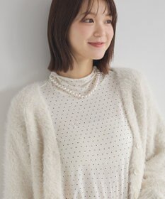 earth music&ecology パールショートネックレス