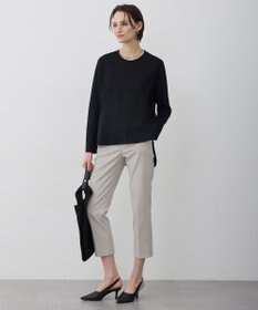 ICB L シフォンプリーツコンビ カットソー