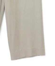 ICB L Vi/Ly/Liツイル ワイドストレートパンツ