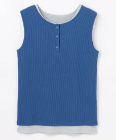 ANY L 【2SET】ツインセットヘンリーネックタンクトップ