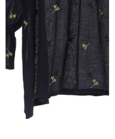 Green Parks シアー刺繍ブラウス