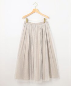 組曲 【2WAY】ドットチュールリバーシブル スカート