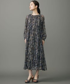 自由区 L 【SHIHOさん着用】ペイズリープリント ワンピース