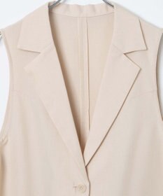 WEGO リネンライクサイドベルトベスト