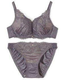 San-ai Resort（三愛水着楽園） 【northerly bra フィットシリーズ 谷間メイク】 カシュクールレースモールド ブラジャー＆ショーツSet B～Fカップ