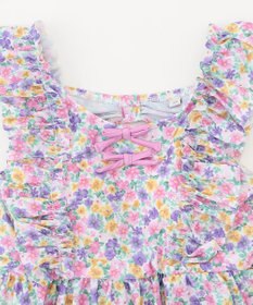 ANY KIDS 小花柄 セパレート水着