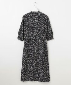 J.PRESS LADIES L 【洗える】スパンローンフラワープリント ワンピース