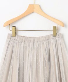 組曲 【2WAY】ドットチュールリバーシブル スカート