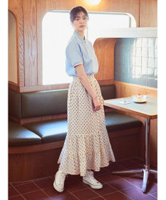 earth music&ecology ちょっとレトロなティアードスカート