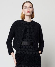 TOCCA 【洗える！】UNSNARL TWEED ニットカーディガン