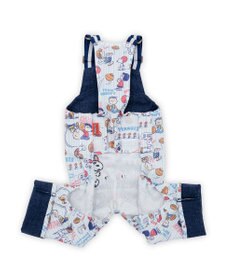 PET PARADISE スヌーピー アメフト オーバーオール 中型犬