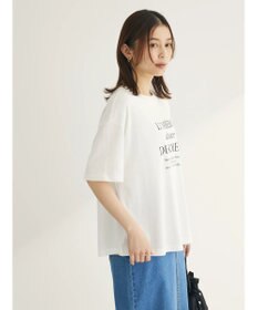 Green Parks フェミニンロゴボックスＴシャツ