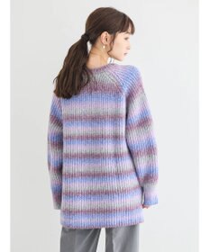AMERICAN HOLIC グラデーションラグランニットプルオーバー