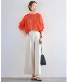 UNFILO メッシュニットプルオーバー