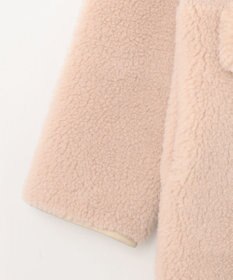 GRACE CONTINENTAL ノーカラーボアムートンコート