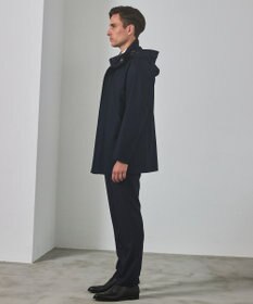 GOTAIRIKU 25年新作/3シーズン対応【仕事で着用可】メランジカルゼ フーデッドブルゾン_無地