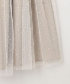 組曲 【2WAY】ドットチュールリバーシブル スカート