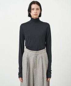 ATON MODAL SILK JERSEY | タートルプルオーバー