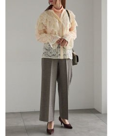 Te chichi レースフリルレイヤードブラウス《2025winter catalog item》