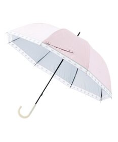 MOONBAT estaa 晴雨兼用 長傘 オーガンジーマーガレット 日傘 遮光 遮熱 UV