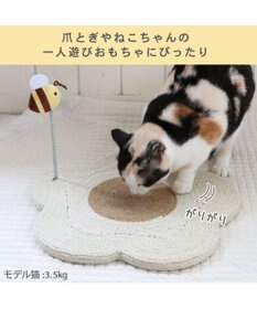 PET PARADISE ペットパラダイス 猫 爪とぎ プレート 花《白》