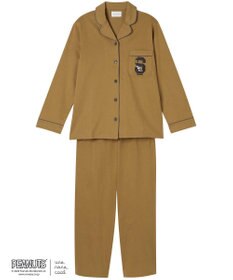 une nana cool MADE WITH PEANUTS 【綿100％】ハイゲージ天竺パジャマ