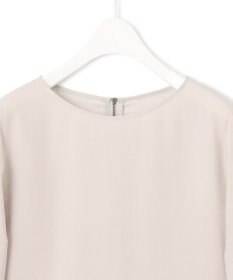 ICB L 【UVケア・接触冷感・速乾・防シワ・洗える】FluidBackSatinドルマンスリーブワンピース