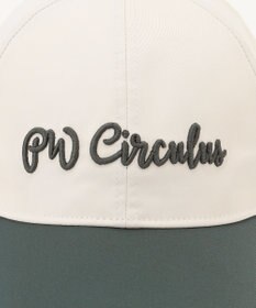 PW CIRCULUS 【UNISEX】３D刺繍ロゴキャップ ゴルフ