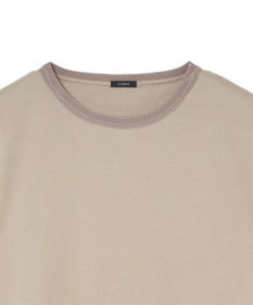 JOSEPH 【洗える】ポプリンジャージー　キャップスリーブティーシャツ