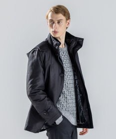 JOSEPH HOMME 新素材【4WAY】ライトラスターシャンブレー　ダウンコート