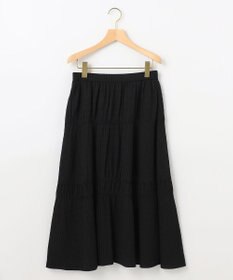 組曲 【WEB限定】ステッチストライプドビー ギャザースカート