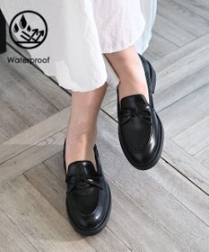 APOM 本革ウォータープルーフリボンローファー 30