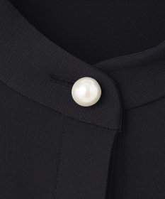 #Newans 【セレモニーにも】パールボタンビッグブラウス