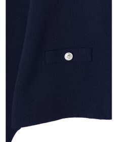 Green Parks ゴールド釦ボックス型カーディガン