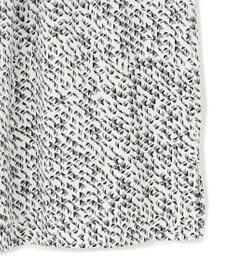 23区 【吸水速乾/UVケア/防シワ性】シャドージオメトリック プリント ブラウス