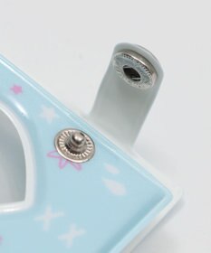 WEGO 【痛バ＆推し活グッズ】リボンハートIDフォトアルバムキーホルダー