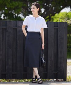 J.PRESS LADIES S 【洗える・イージーケア】ソフトタイプライター マーメイド スカート