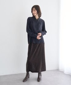 YECCA VECCA 2wayレース襟ブラウス