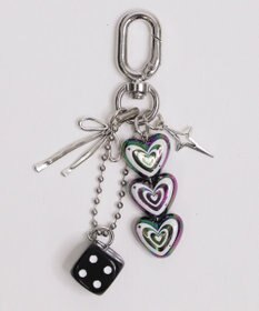 WEGO ハートダイスセットキーホルダー