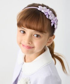 ANY KIDS お花×リボンカチューシャ