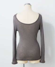 TOQUE 〈大草直子さんアドバイザー〉ロイヤルベビーアルパカ針抜きスムスインナートップス