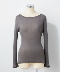 TOQUE 〈大草直子さんアドバイザー〉ロイヤルベビーアルパカ針抜きスムスインナートップス