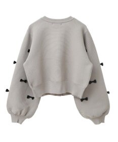 Green Parks ・ｓｗｉｎｇ　ｂｙ　メニーリボンニットカーディガン