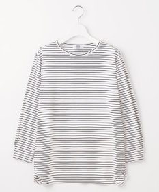 J.PRESS LADIES 【吸水速乾】ベーシックジャージー ボーダー カットソー