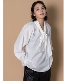 Te chichi 【泉 里香さん着用・Oggi.jp10/23掲載】ビッグリボン2WAYブラウス