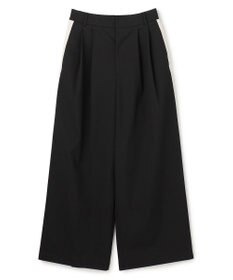 UNFILO L 【セットアップ着用可】マイビューティ 側章ワイドパンツ