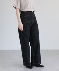 Green Parks ・ＥＬＥＮＣＡＲＥ　ＤＵＥ　ラインストーンデニム